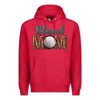 Cardinal western blessed mom with hockey Premium Hoodie - texasbilliewilder