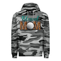Slate Camo western blessed mom with hockey Premium Hoodie - texasbilliewilder