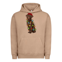 Pigment Burro Christmas labrador retriever Urban Hoodie - RanaPortraitStore