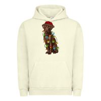 Pigment Pistachio Christmas labrador retriever Urban Hoodie - RanaPortraitStore