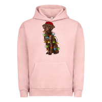 Pigment Salmon Christmas labrador retriever Urban Hoodie - RanaPortraitStore