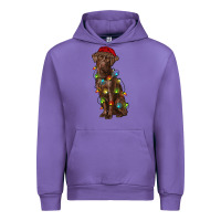Tulip Christmas labrador retriever Urban Hoodie - RanaPortraitStore