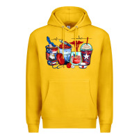Lemon American nurse coffee cups Premium Hoodie - Zillion Design Studio