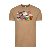 Vintage Coffee Teacher Coffee Cups Vintage Tee - Artiststas