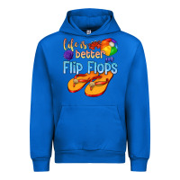 Cobalt life is better in flip flops Urban Hoodie - texasbilliewilder