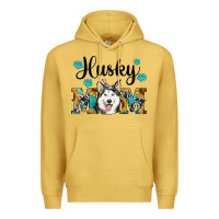 Antique Gold husky mom western Premium Hoodie - RanaPortraitStore