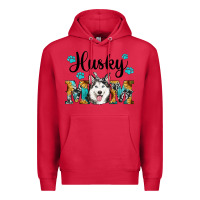 Cardinal husky mom western Premium Hoodie - RanaPortraitStore