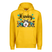 Lemon husky mom western Premium Hoodie - RanaPortraitStore
