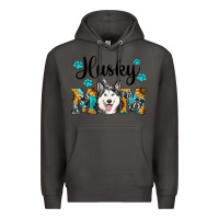 Smoke husky mom western Premium Hoodie - RanaPortraitStore