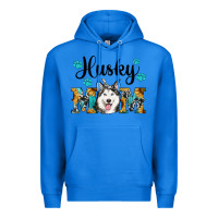 True Royal husky mom western Premium Hoodie - RanaPortraitStore