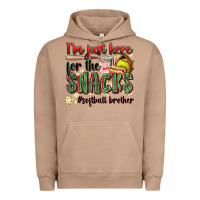 I'm Just Here For The Snacks #softball Brother Urban Hoodie | Teevron