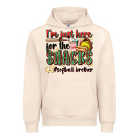 Sandshell i'm just here for the snacks #softball brother Urban Hoodie - Zillion Design Studio
