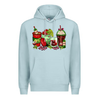 Blue Mist wine coffee cups Premium Hoodie - Zillion Design Studio