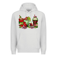 Dove Grey wine coffee cups Premium Hoodie - Zillion Design Studio