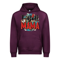Mauve Wine t ball mama Urban Hoodie - Zillion Design Studio