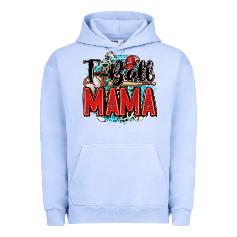 T Ball Mama Urban Hoodie by Zillion Design Studio | Teevron