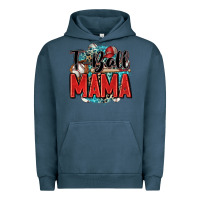 Pigment Midnight Navy t ball mama Urban Hoodie - Zillion Design Studio