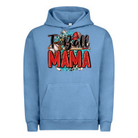 Pigment Pebble Blue t ball mama Urban Hoodie - Zillion Design Studio