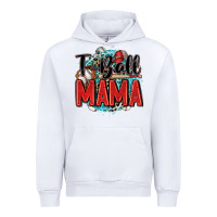 White t ball mama Urban Hoodie - Zillion Design Studio