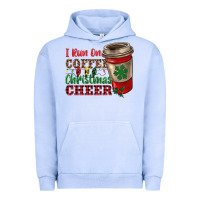 Pigment Grape Ice i run on coffee and christmas cheer Urban Hoodie - RanaPortraitStore