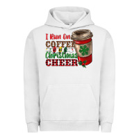 Pigment Lunar Rock i run on coffee and christmas cheer Urban Hoodie - RanaPortraitStore
