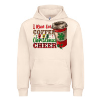 I Run On Coffee And Christmas Cheer Urban Hoodie | Teevron