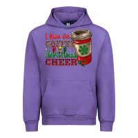 Tulip i run on coffee and christmas cheer Urban Hoodie - RanaPortraitStore