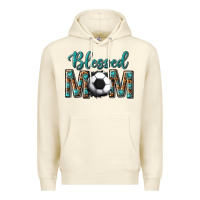 Sandshell western blessed mom with soccer Premium Hoodie - texasbilliewilder