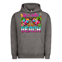 Pigment Tornado life is better at the beach Urban Hoodie - texasbilliewilder