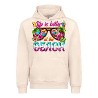 Sandshell life is better at the beach Urban Hoodie - texasbilliewilder