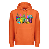 Carrot nail art coffee cups Premium Hoodie - Zillion Design Studio