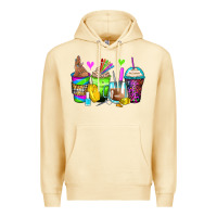 Pina Colada nail art coffee cups Premium Hoodie - Zillion Design Studio