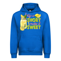 Cobalt life is  make it sweet Urban Hoodie - texasbilliewilder