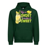 Forest Green life is  make it sweet Urban Hoodie - texasbilliewilder