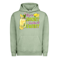 Pigment Oil Green life is  make it sweet Urban Hoodie - texasbilliewilder