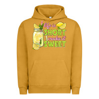 Pigment Peanut Butter life is  make it sweet Urban Hoodie - texasbilliewilder
