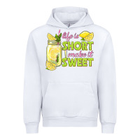 White life is  make it sweet Urban Hoodie - texasbilliewilder