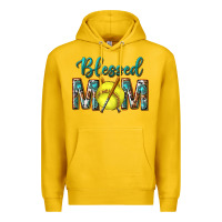 Lemon western blessed mom with softball Premium Hoodie - texasbilliewilder