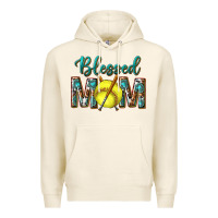 Tofu western blessed mom with softball Premium Hoodie - texasbilliewilder