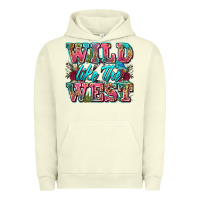 Pigment Pistachio wild like the west Urban Hoodie - Zillion Design Studio
