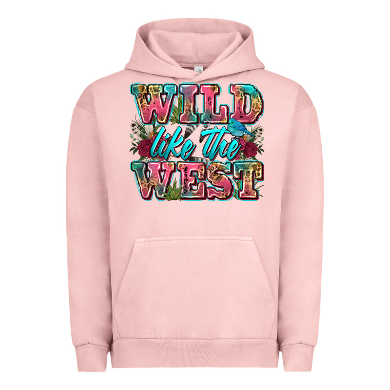 Wild Like The West Urban Hoodie by Zillion Design Studio | Teevron