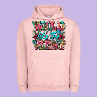 Wild Like The West Urban Hoodie Designed By Zillion Design Studio