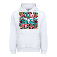 White wild like the west Urban Hoodie - Zillion Design Studio