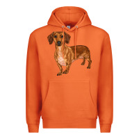 Carrot dachshund Premium Hoodie - RanaPortraitStore