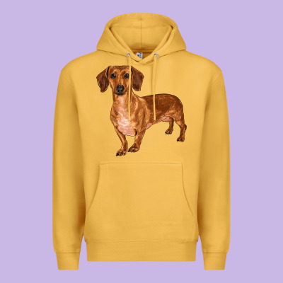Dachshund Premium Hoodie Designed By Ranaportraitstore