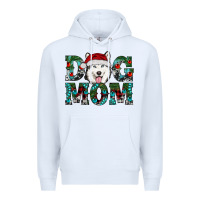 White christmas dog mom husky Premium Hoodie - RanaPortraitStore