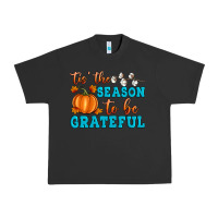 Pigment Black Tis' the Season To Be Grateful Urban Heavy Tee - Artiststas
