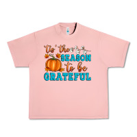 Salmon Tis' the Season To Be Grateful Urban Heavy Tee - Artiststas