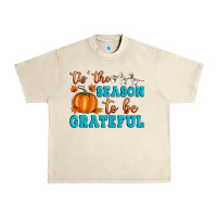 Sandshell Tis' the Season To Be Grateful Urban Heavy Tee - Artiststas
