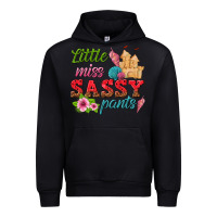 Black little miss sassy pants Urban Hoodie - texasbilliewilder